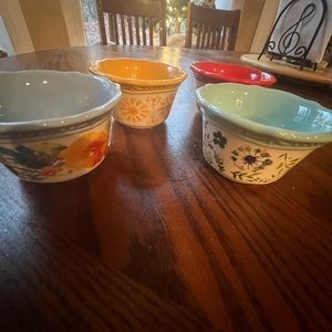 NWT Pioneer Woman 4” Ramekins  set of 4